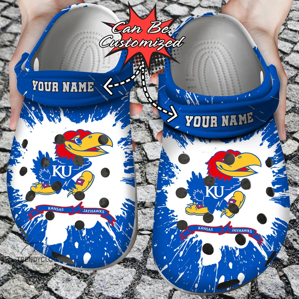 Sport Crocs Personalized KJayhawks University Team Clog