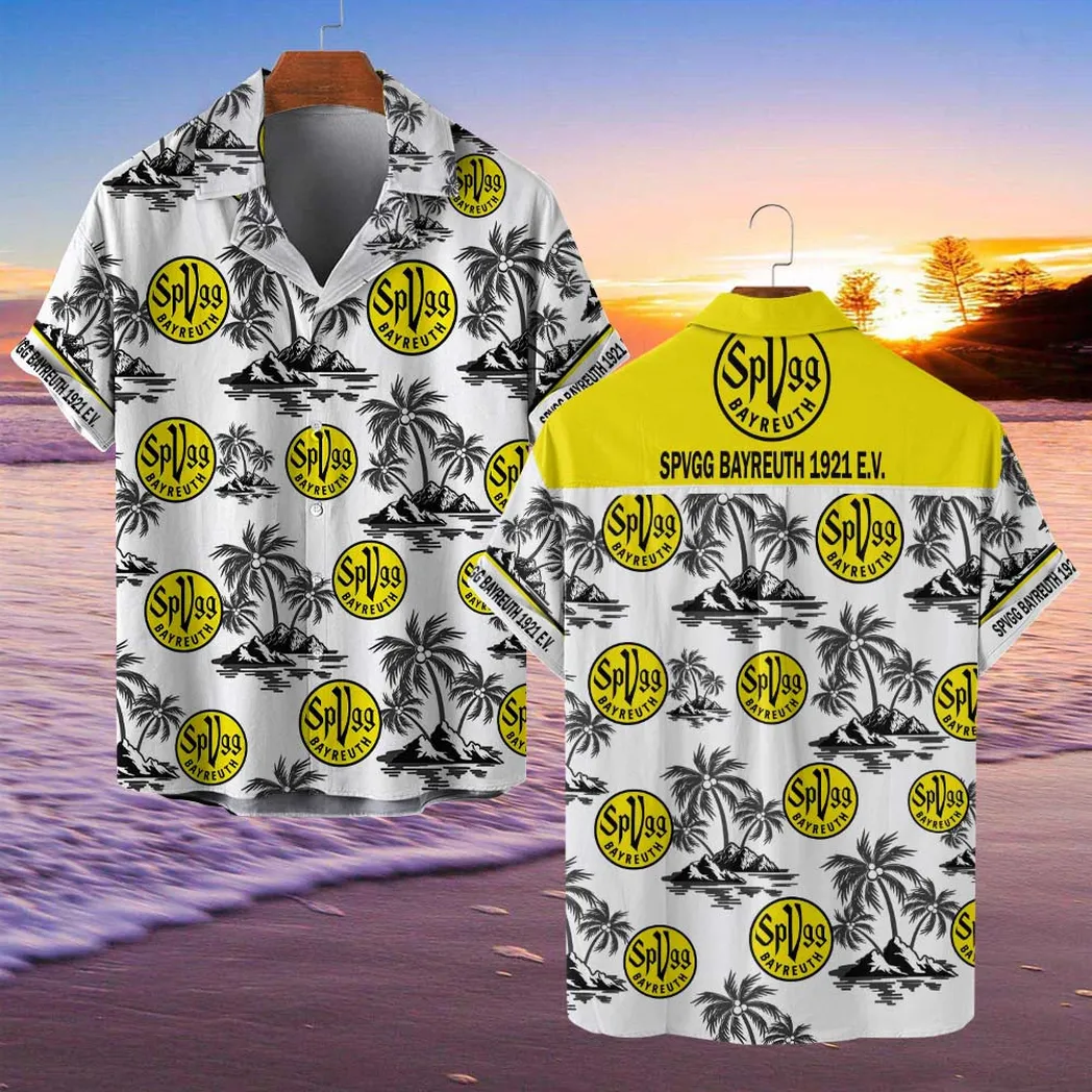 SpVgg Bayreuth 1921 e.V. Hawaiian Shirt Style Classic Oversized Hawaiian, Unisex Hawaiian Shirt