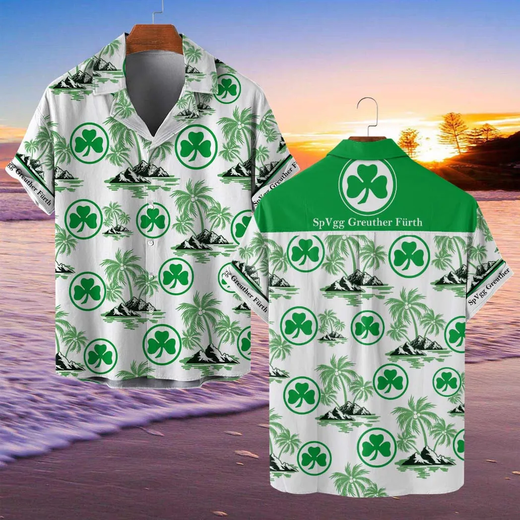 SpVgg Greuther Furth Hawaiian Shirt Style Classic Oversized Hawaiian