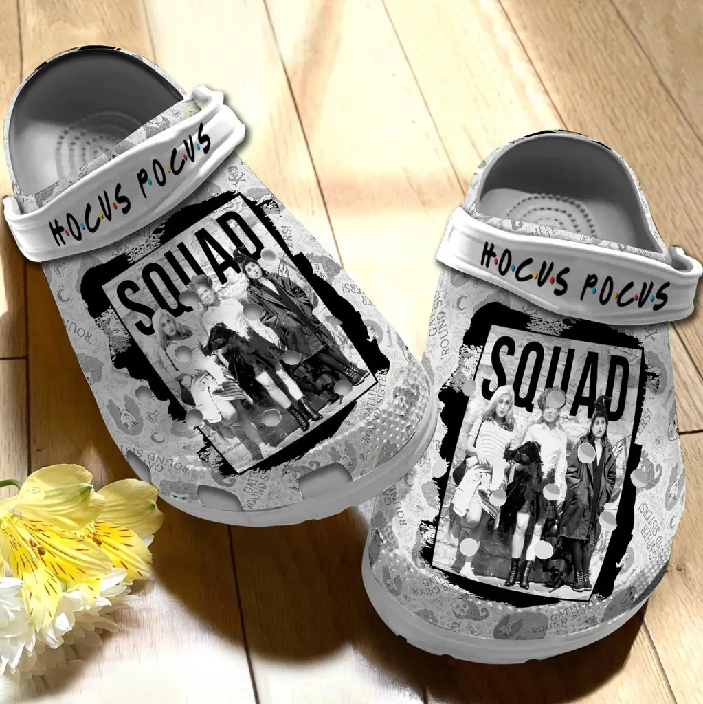 Squad Hocus Pocus Friends Crocs Crocband Clogs