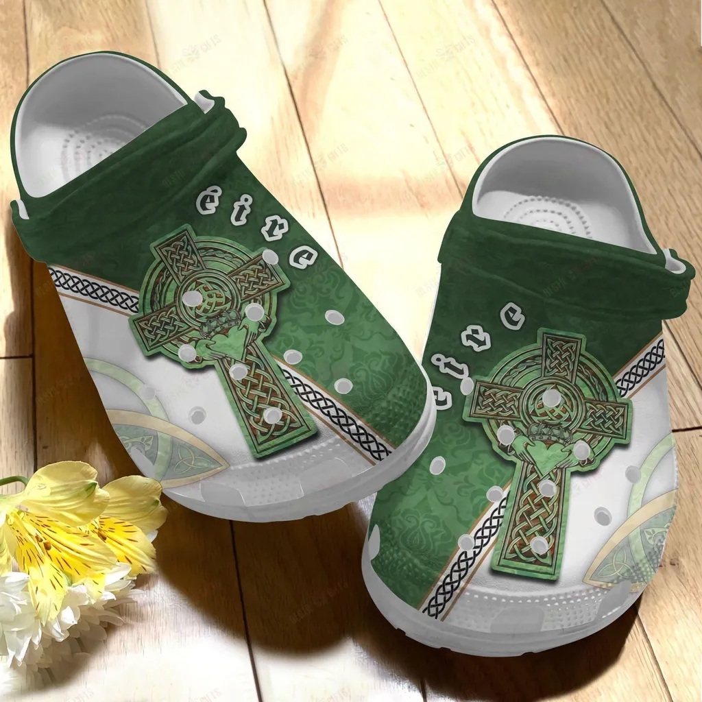 St Patricks Day Ireland Christian Cross Irish Crocband Crocs