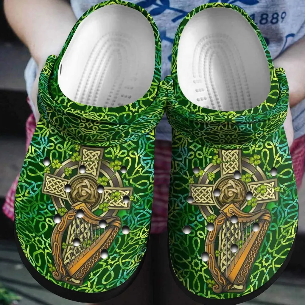 St Patricks Day Irish Shamrock Irish Celtic Crocband Crocs