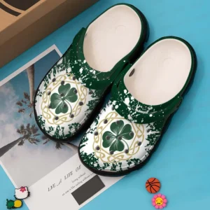 St Patricks Day Irish Shamrock Irish Crocband Crocs