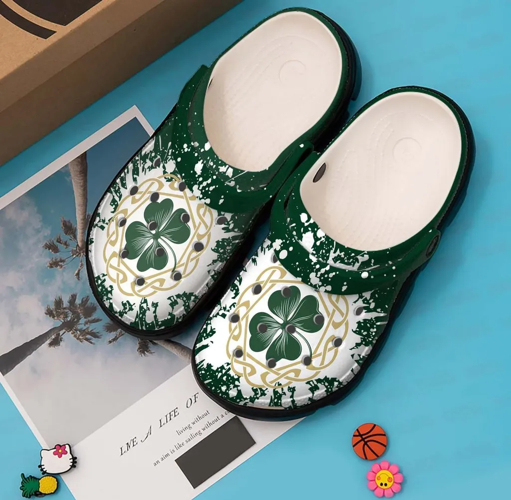 St Patricks Day Irish Shamrock Irish Crocband Crocs St Patricks Day Irish Shamrock Irish Crocband Crocs