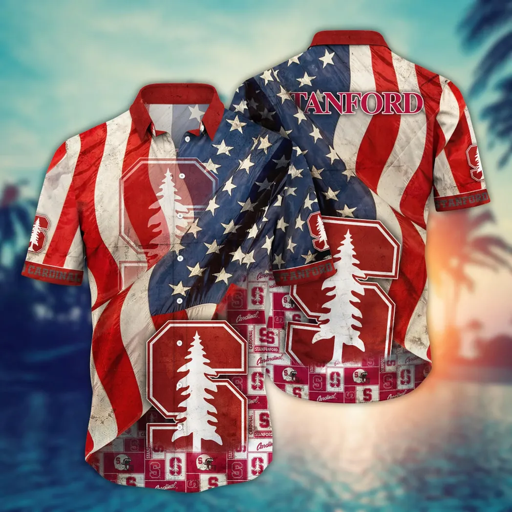 Stanford Cardinal NCAA Flower Aloha Hawaiian Shirt, Summer Football Shirts VPHWA2451154085