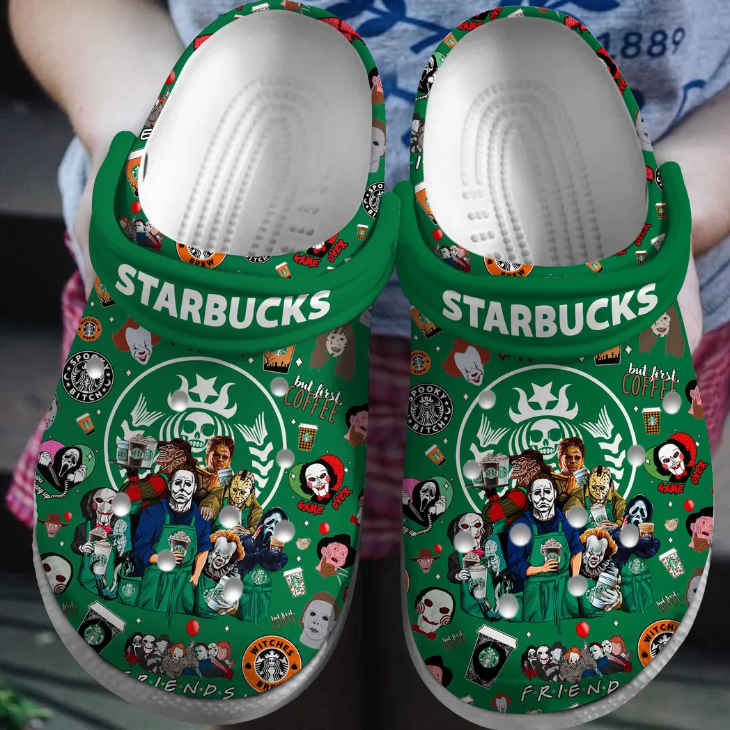 Starbucks Drink Crocs Clogs