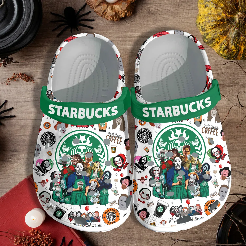 Starbucks Drink Crocs Clogs