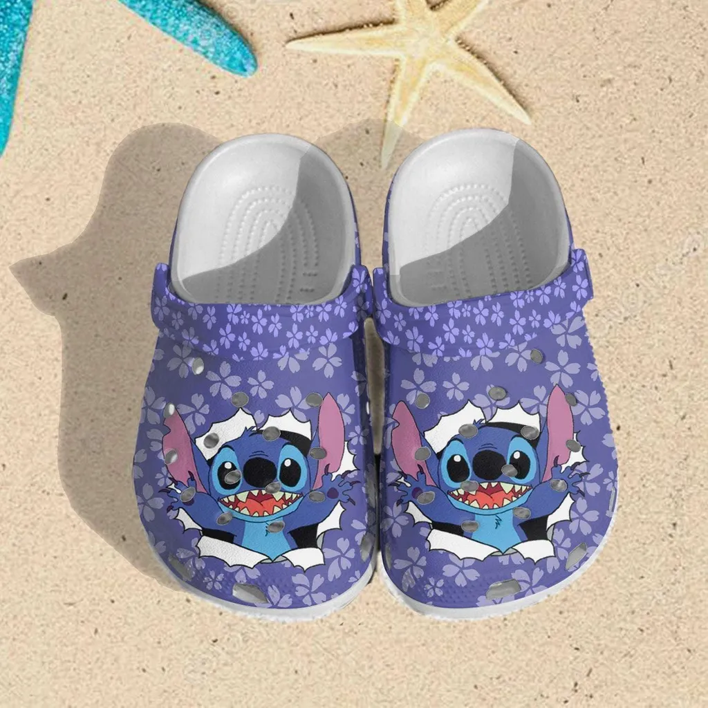 Stitch Crocs Crocband Clogs