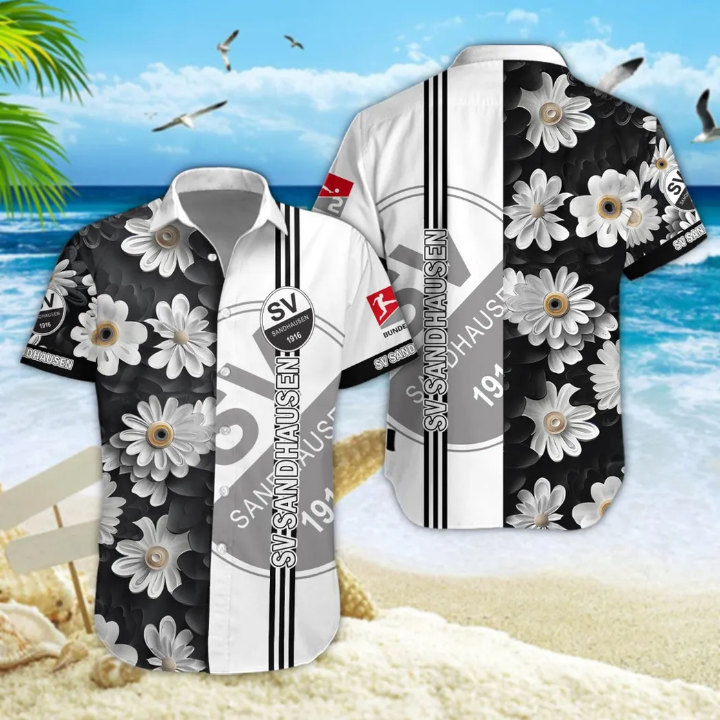 SV Sandhausen Hawaiian Shirt Style Classic Oversized Hawaiian