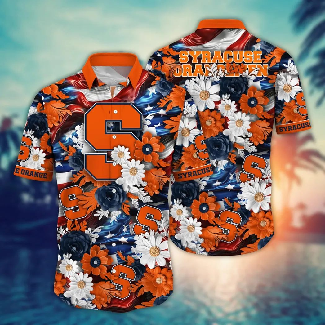 Syracuse Orange NCAA Aloha Hawaiian Shirt, Summer VPHWA2451153371