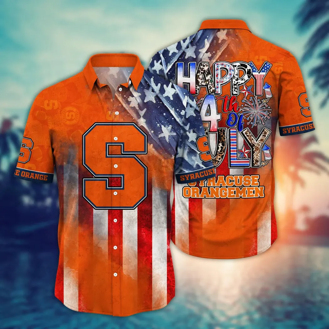 Syracuse Orange NCAA Aloha Hawaiian Shirt, Summer VPHWA2451153524