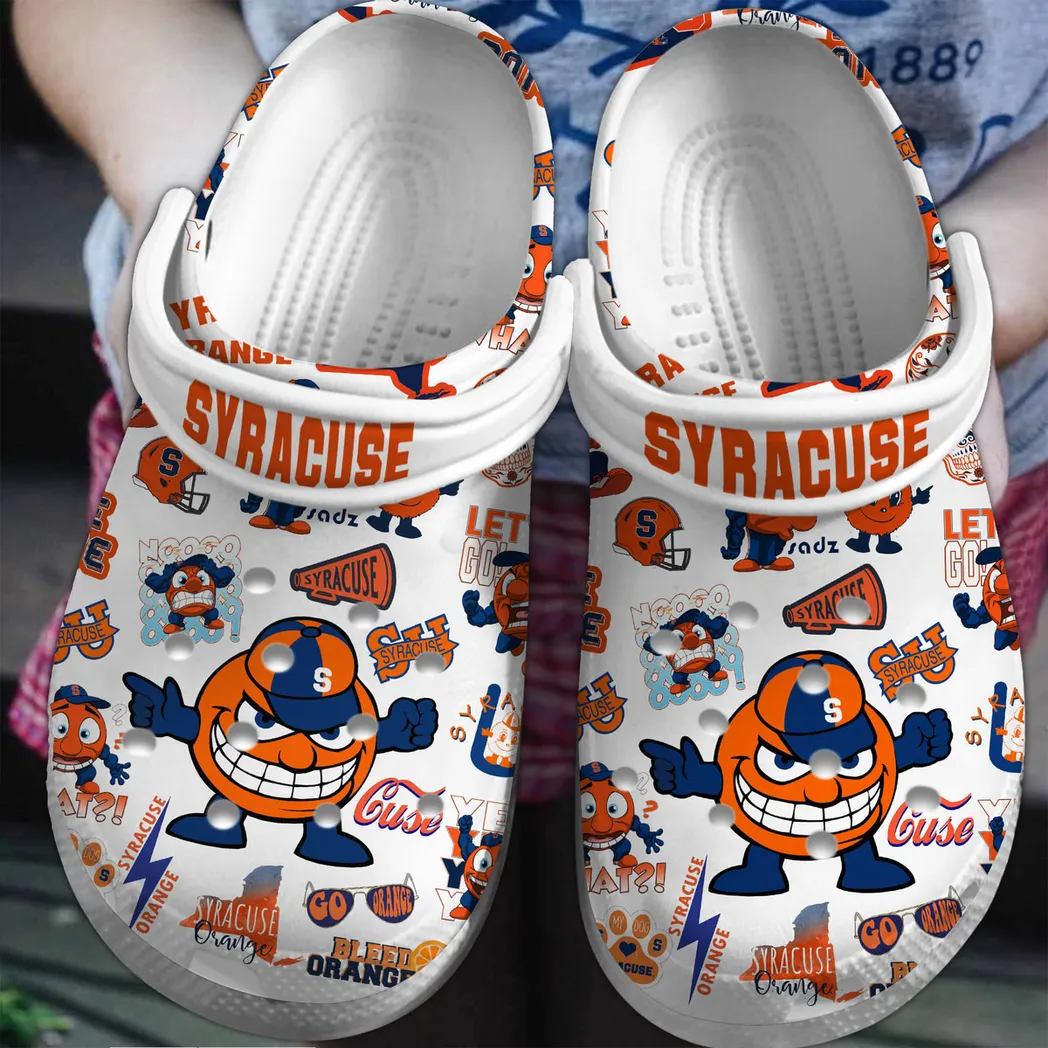 Syracuse Orange NCAA Sport Crocs Clogs