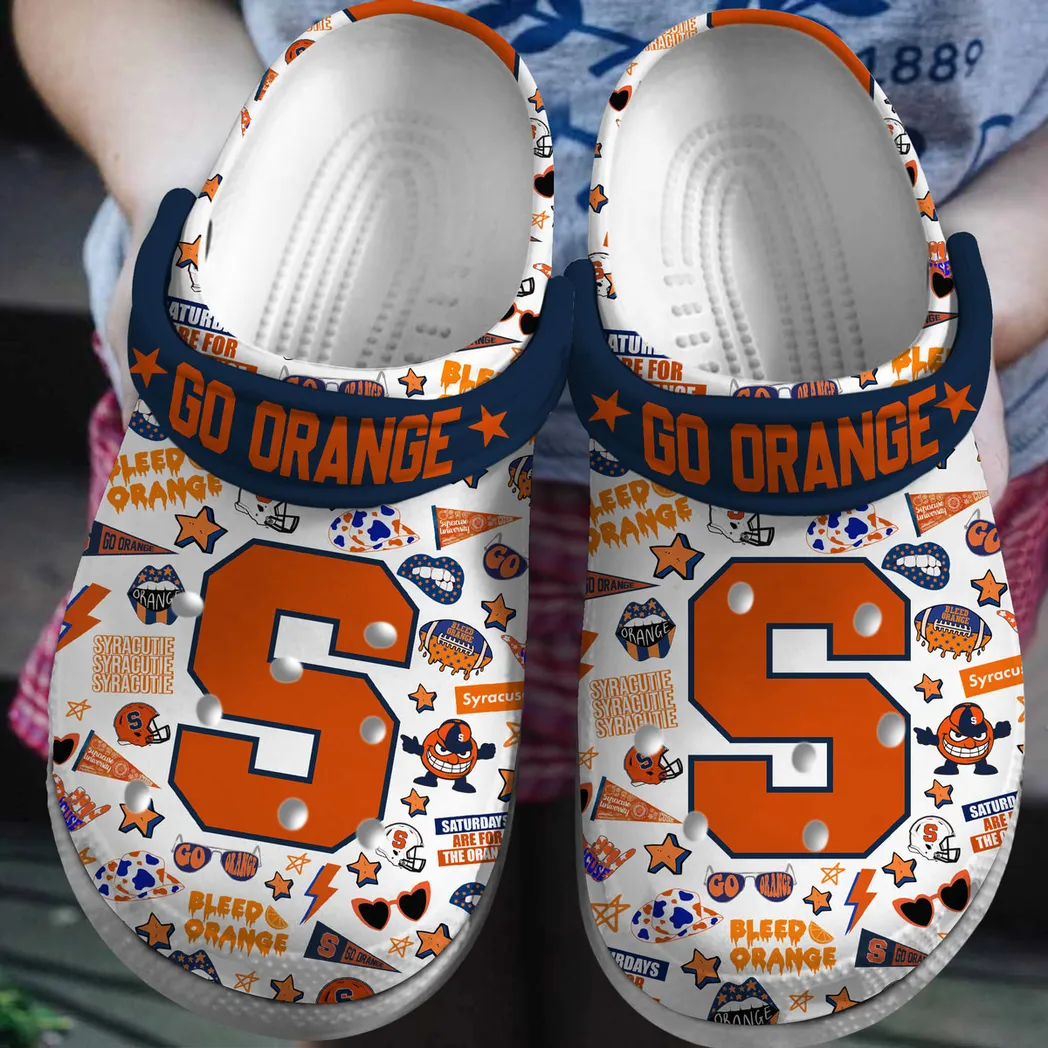 Syracuse Orange NCAA Sport Crocs Clogs