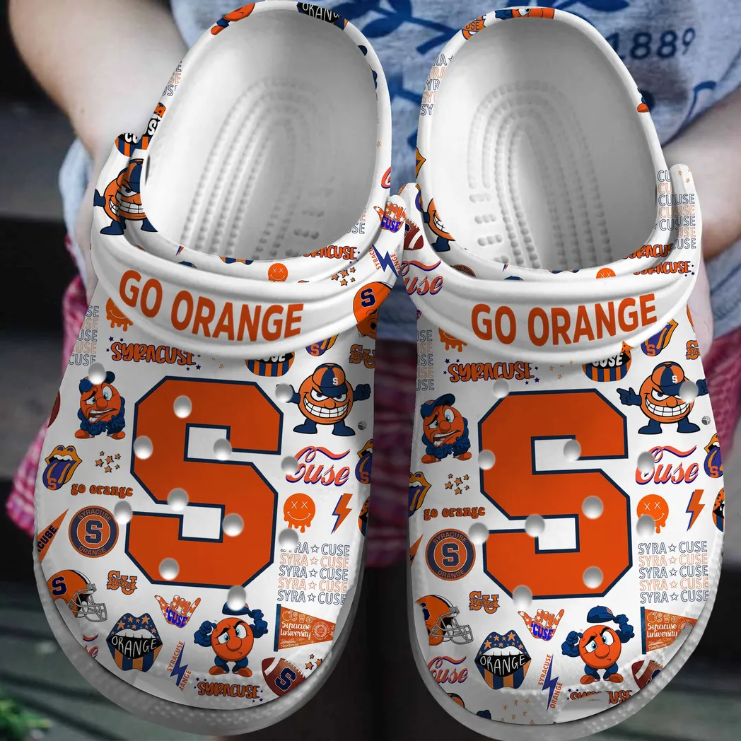 Syracuse Orange NCAA Sport Crocs Clogs