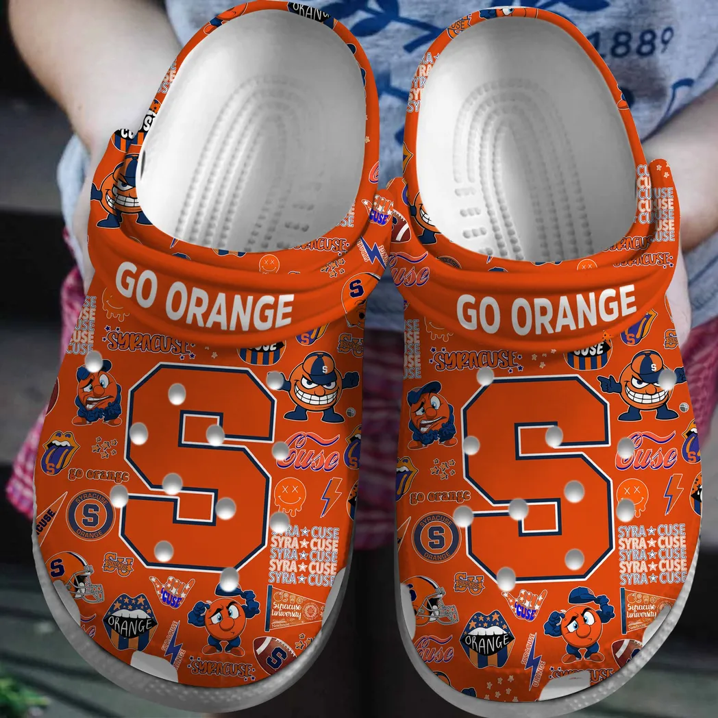 Syracuse Orange NCAA Sport Crocs Clogs