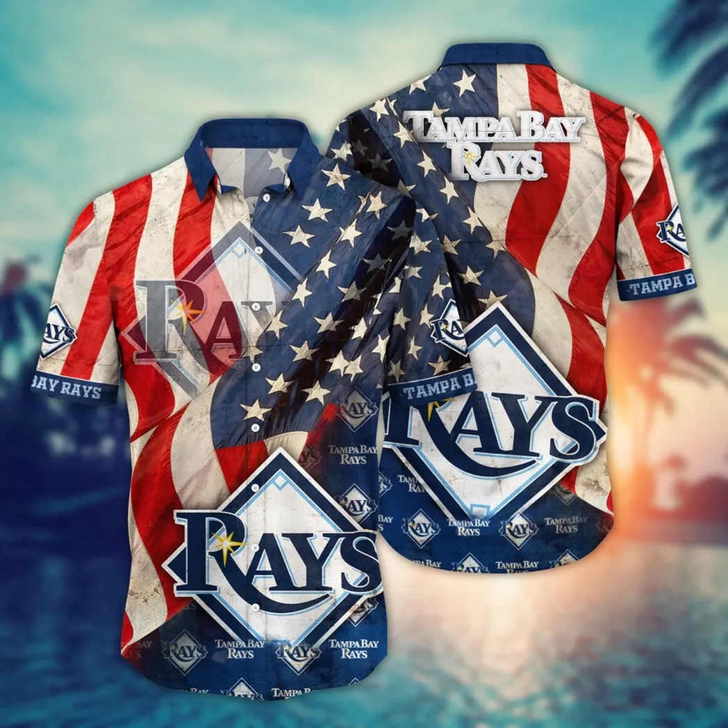 Tampa Bay Rays MLB Flower Aloha Hawaiian Shirt, Summer Football Shirts VPHWA2451152665