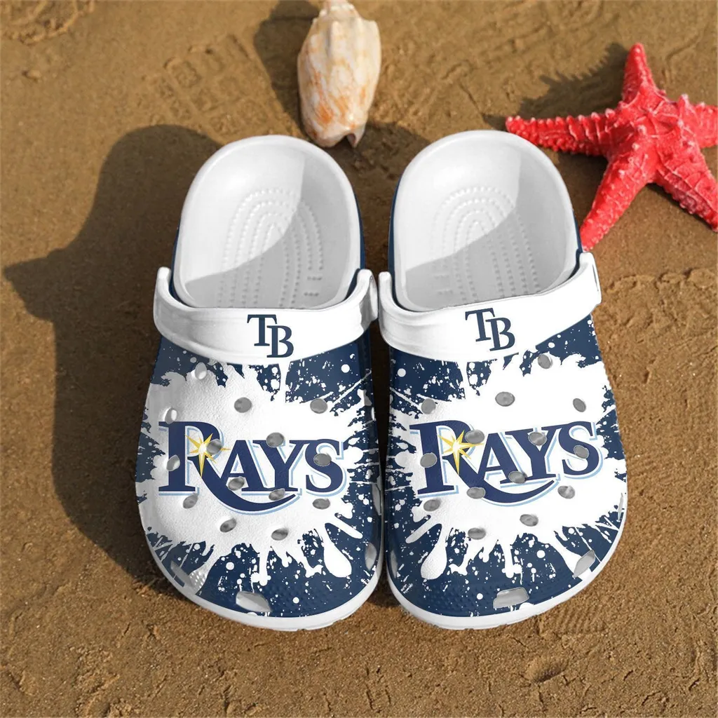 Tampa Bay Rays Mlb Teams Gift For Fan Rubber Crocs Clog