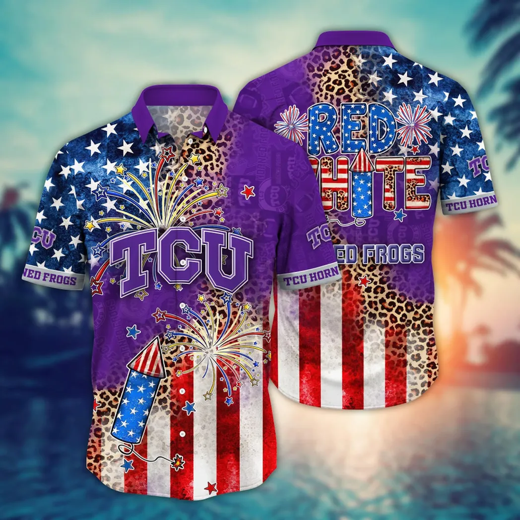 TCU Horned Frogs NCAA Aloha Hawaiian Shirt, Summer VPHWA2451153482