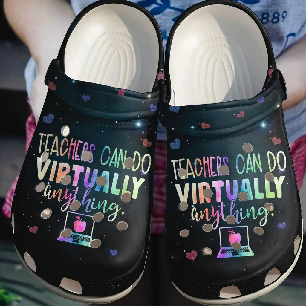 Teachers Can Do Virtually Anything Crocs Crocband Clog