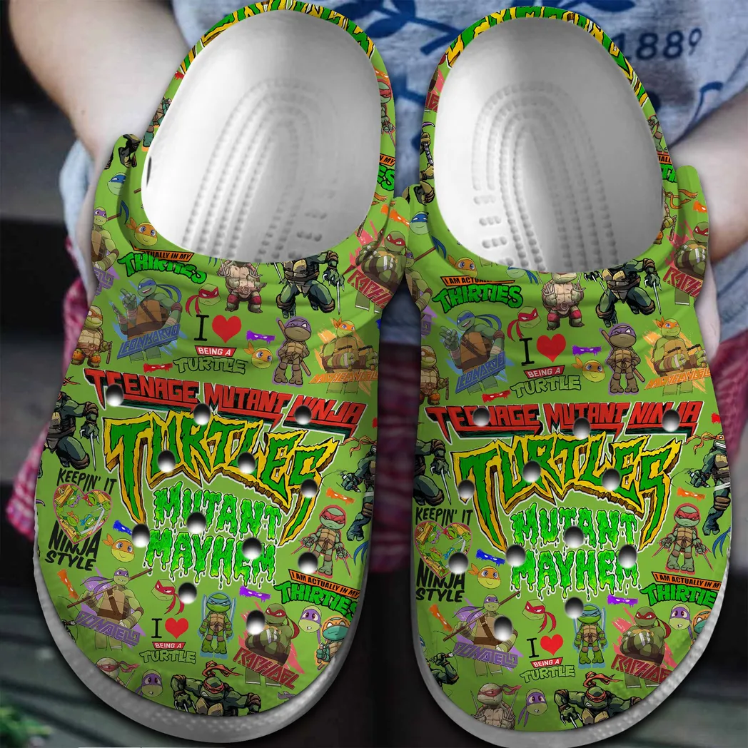 Teenage Mutant Ninja Turtles Movie Crocs Clogs