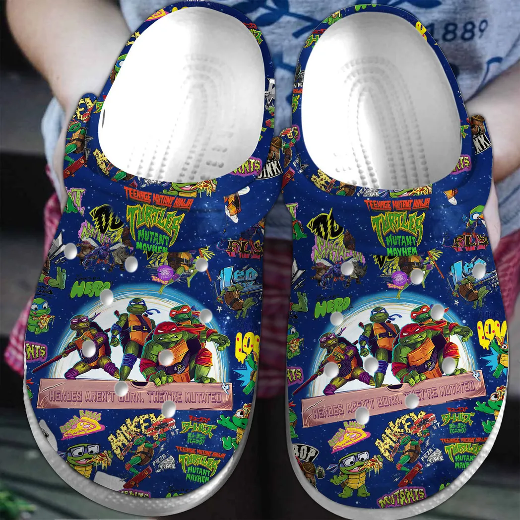 Teenage Mutant Ninja Turtles Movie Crocs Clogs