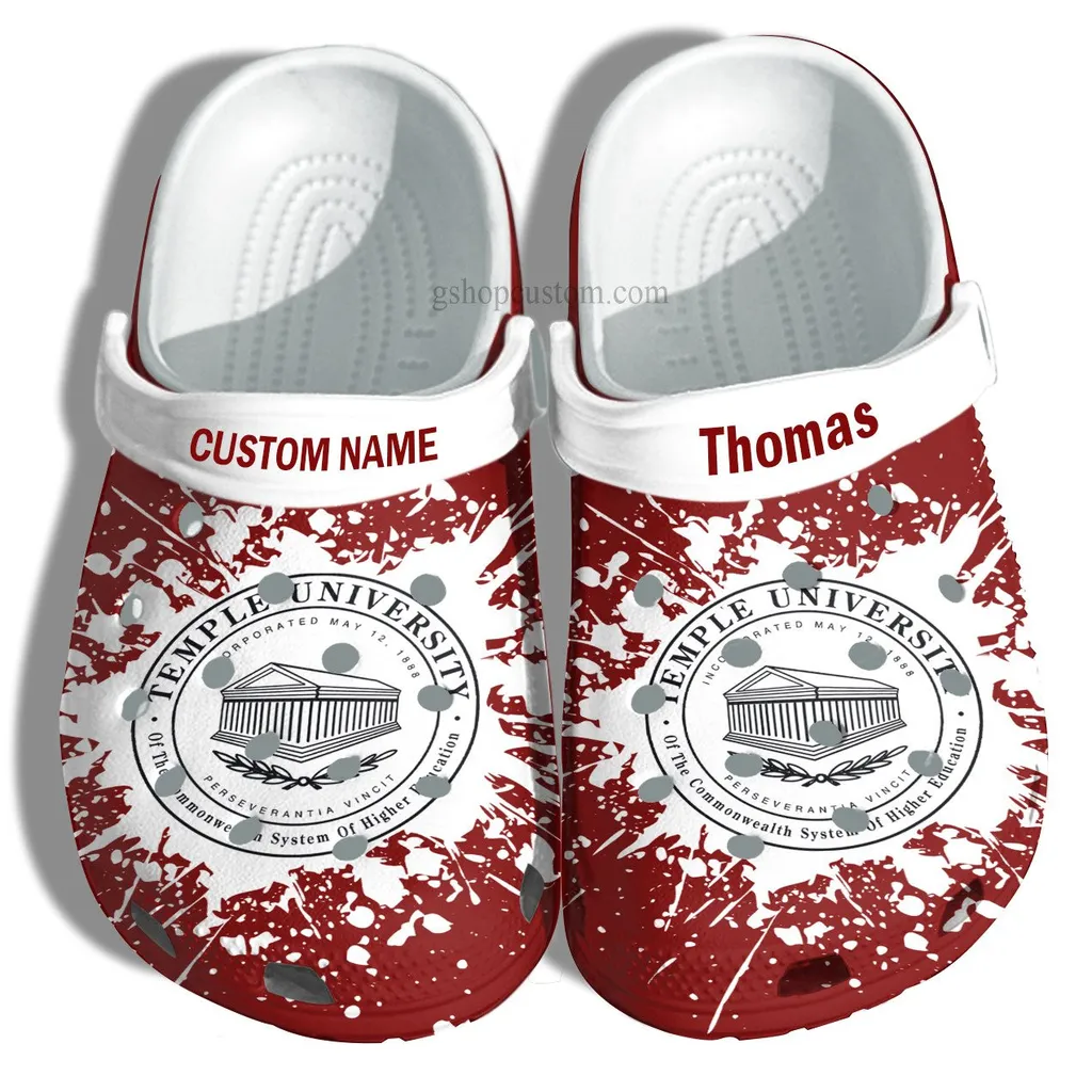 Temple University Graduation Gifts Croc