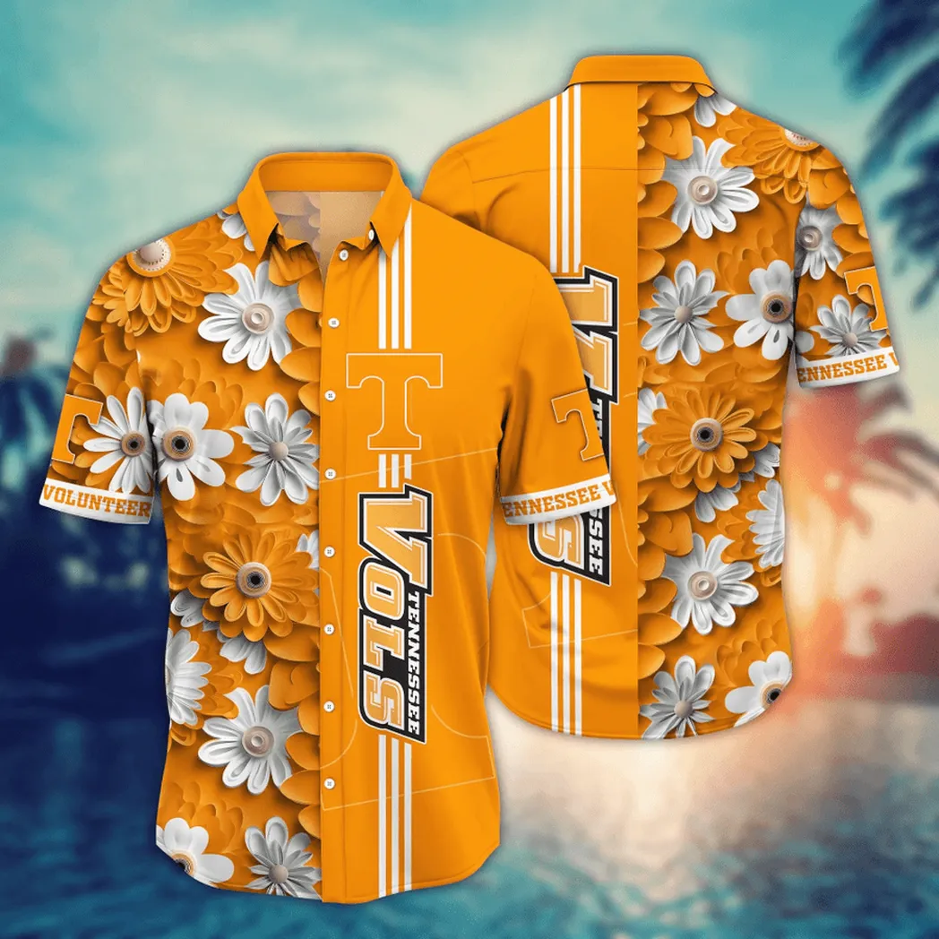 Tennessee Volunteers, Style Hot Trending Summer NCAA Flower Aloha Hawaiian Shirt, Summer Football Shirts VPHWA2451155162