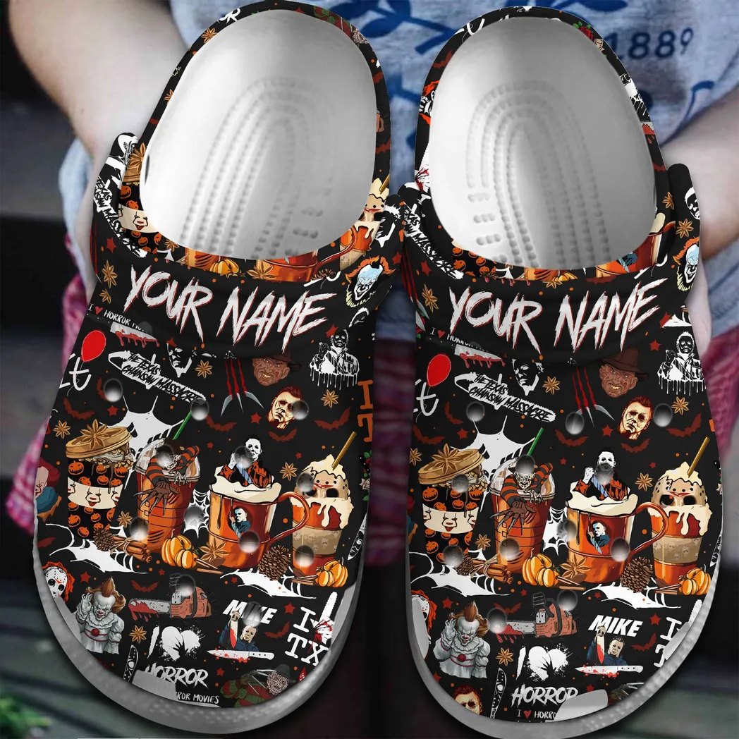 Texas Chainsaw Massacre Movie Crocs Clogs