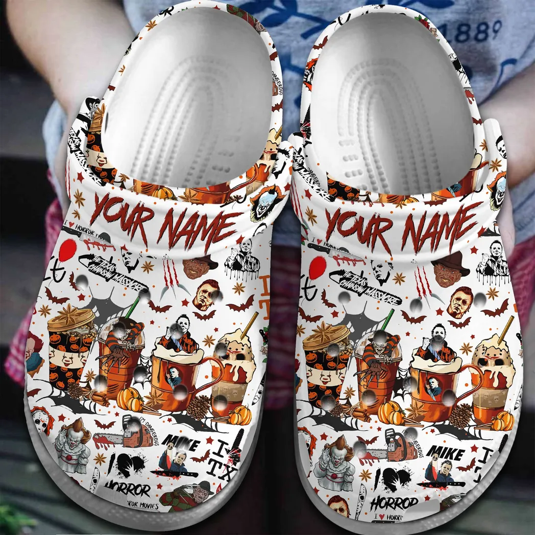 Texas Chainsaw Massacre Movie Crocs Clogs