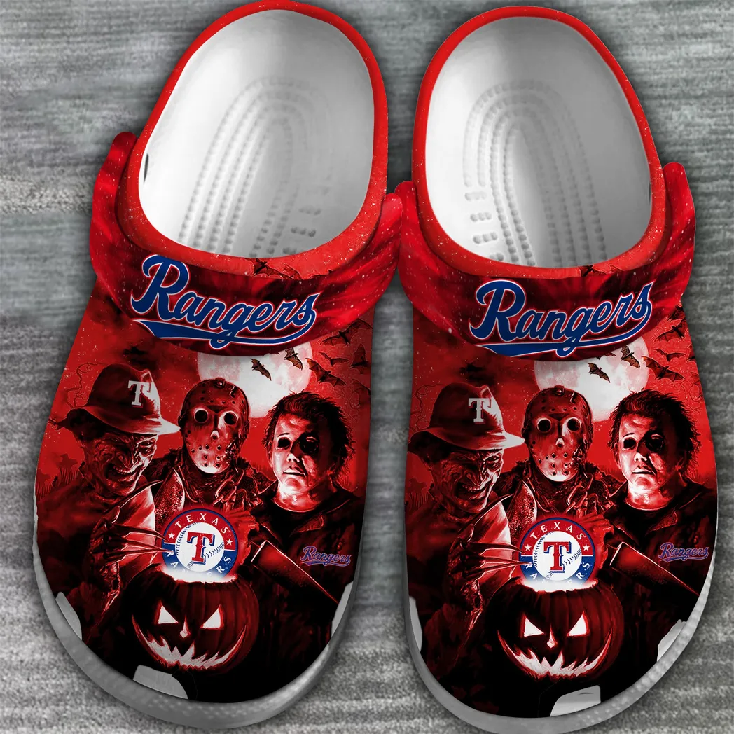 Texas Rangers MLB Sport Crocs Clogs