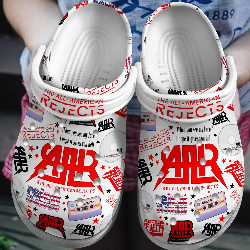 The All-American Rejects Music Crocs Clogs