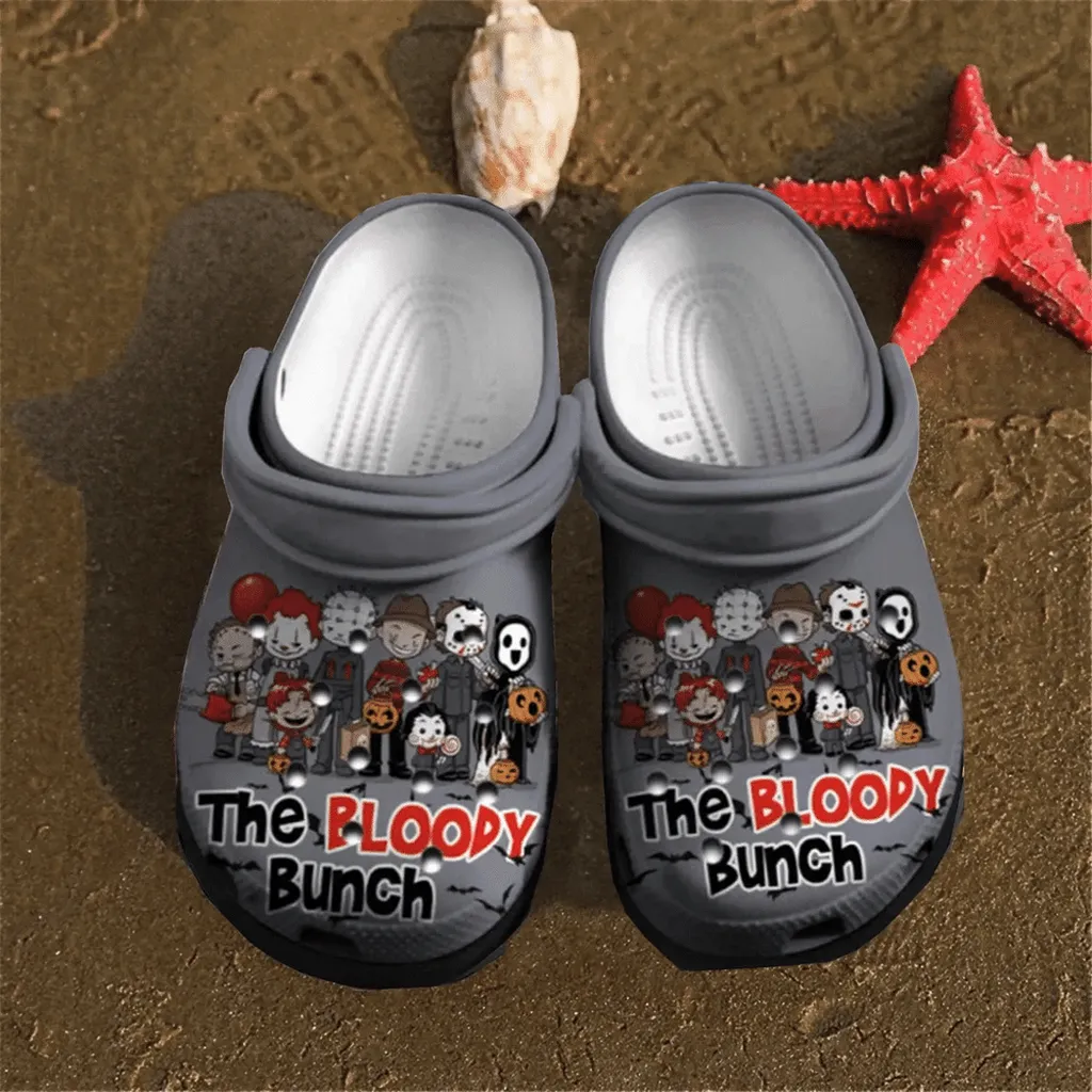 The Bloody Bunch Chibi For Lover Rubber Crocs Clog