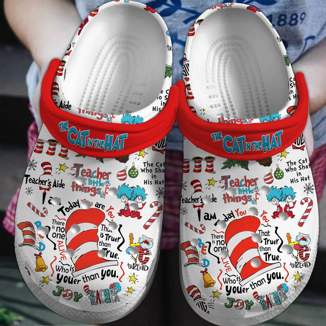 The Cat in the Hat Movie Crocs Clogs