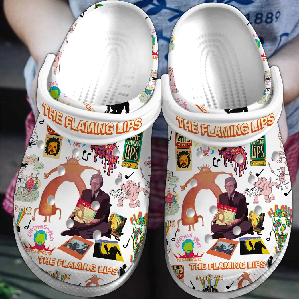 The Flaming Lips Music Crocs Clogs