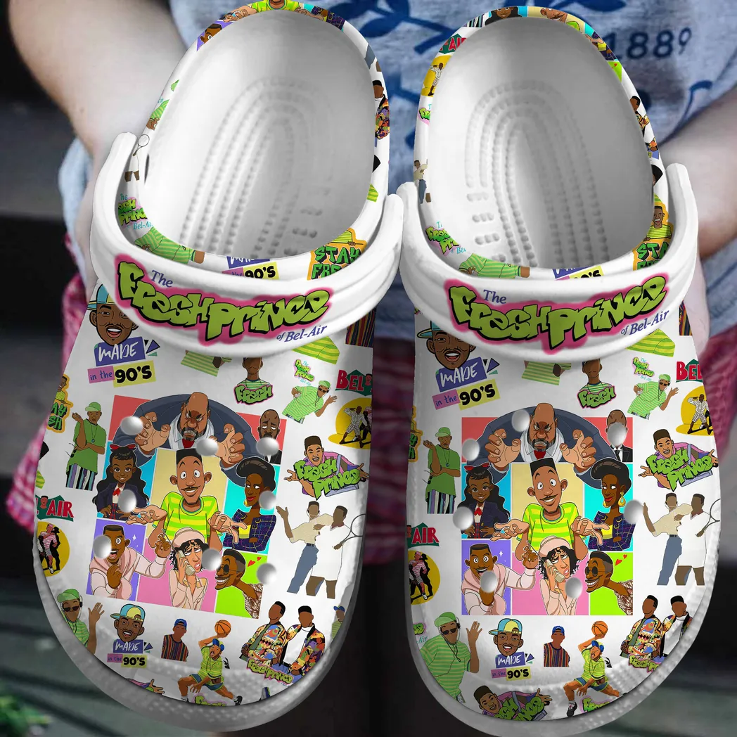 The Fresh Prince TV Series Crocs Clogs