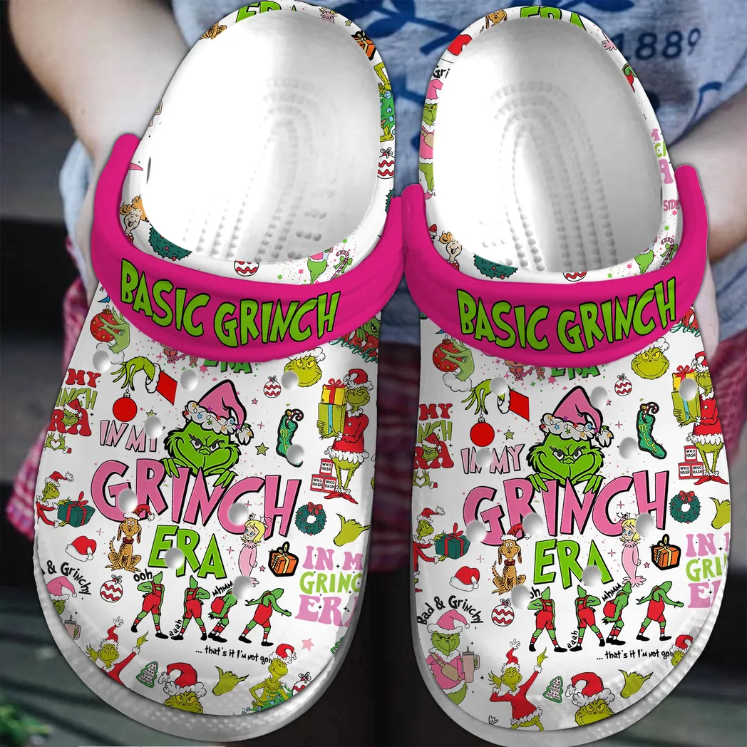 The Grinch Movie Crocs Clogs