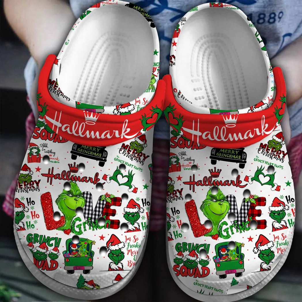 The Grinch Movie Crocs Clogs