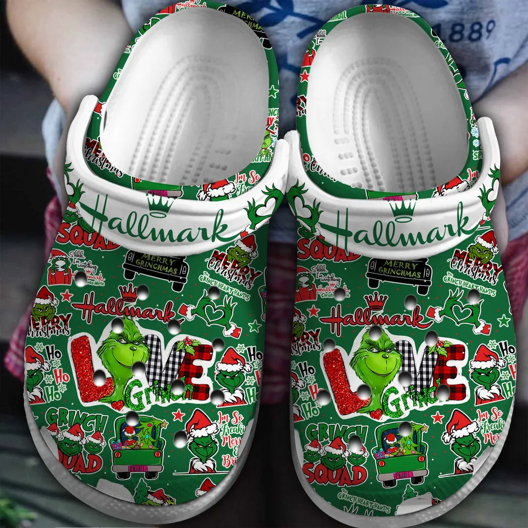 The Grinch Movie Crocs Clogs