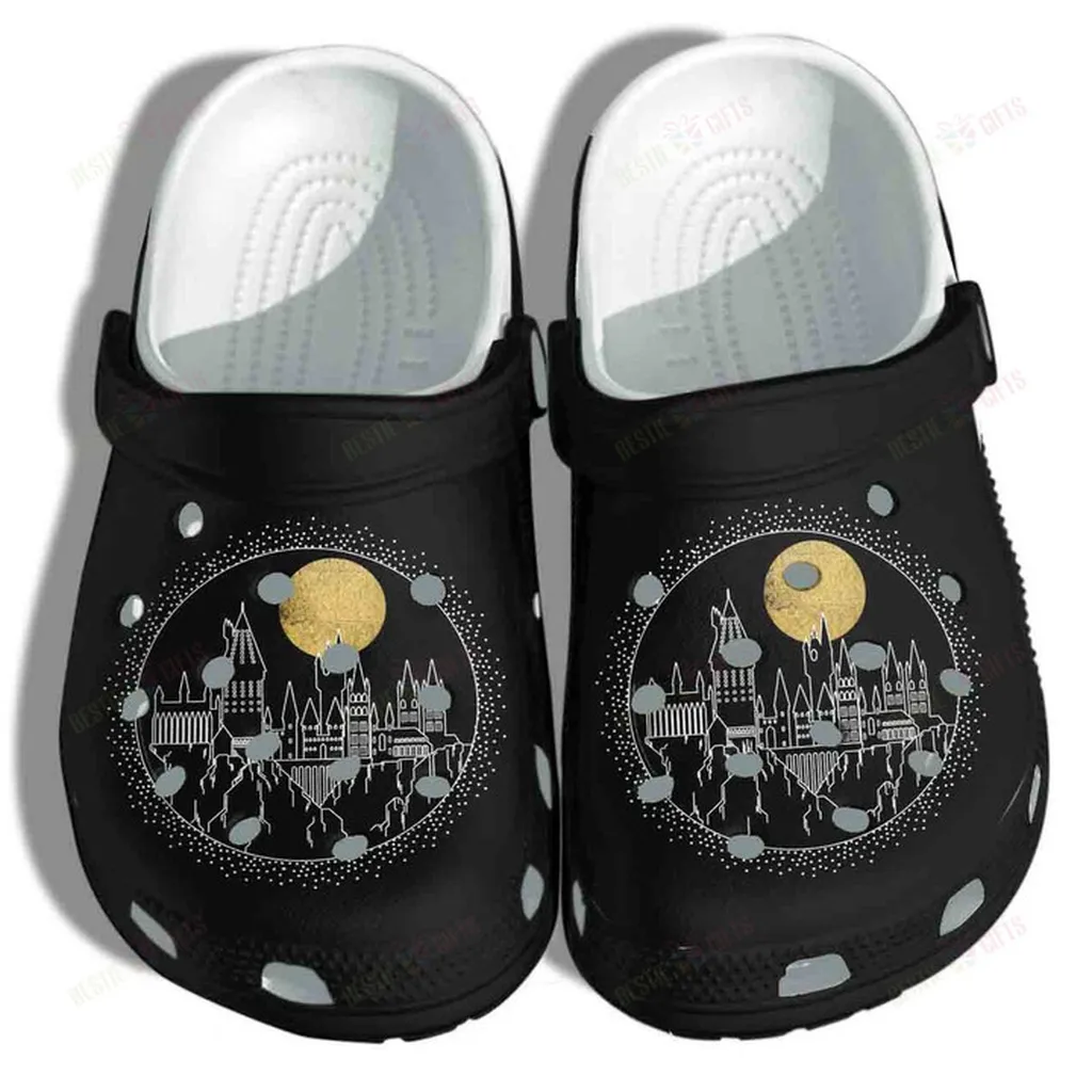 The Magic Castle By Night Crocs Classic Clogs