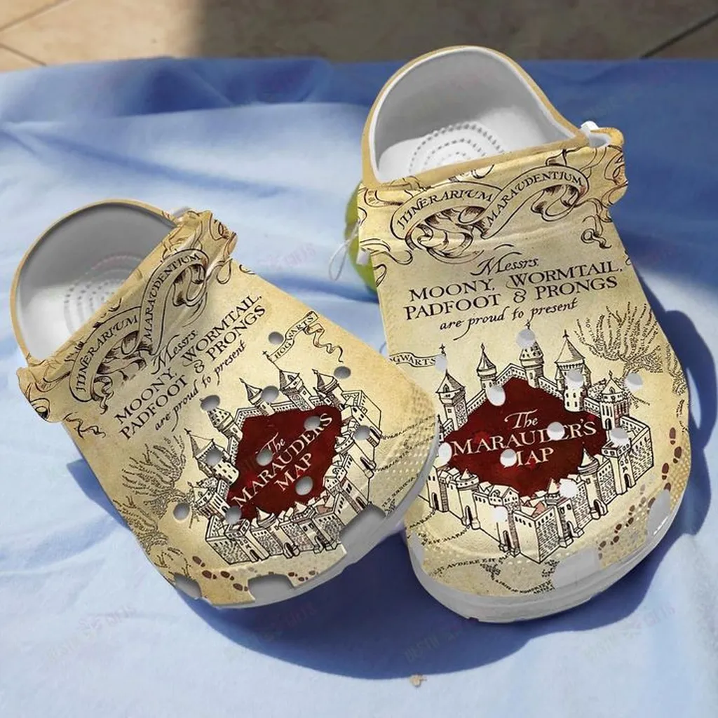 The MarauderS Map Crocs Classic Clogs