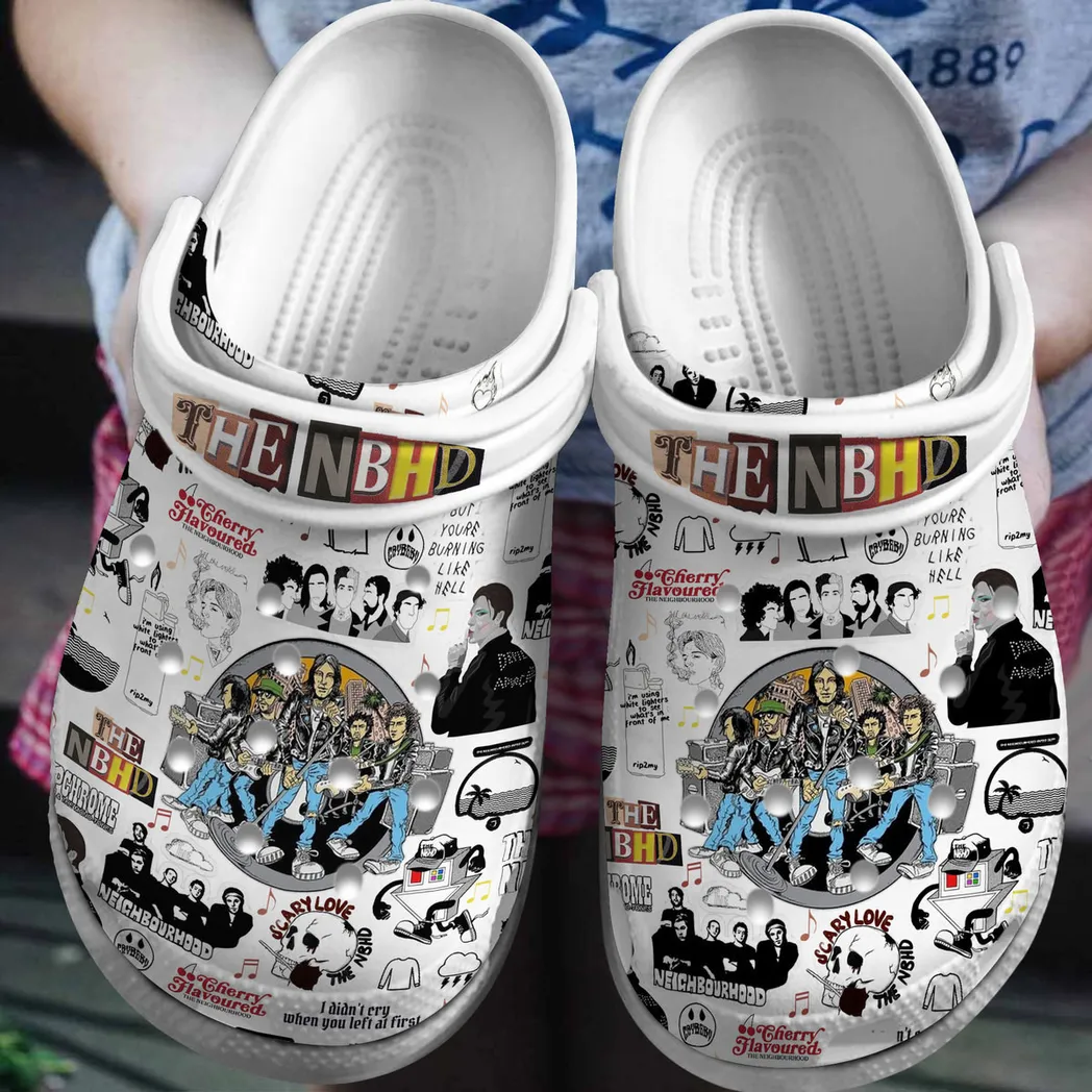 The NBHD Music Crocs Clogs