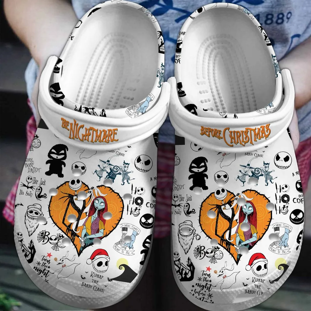 The Nightmare Before Christmas Movie Crocs Clogs