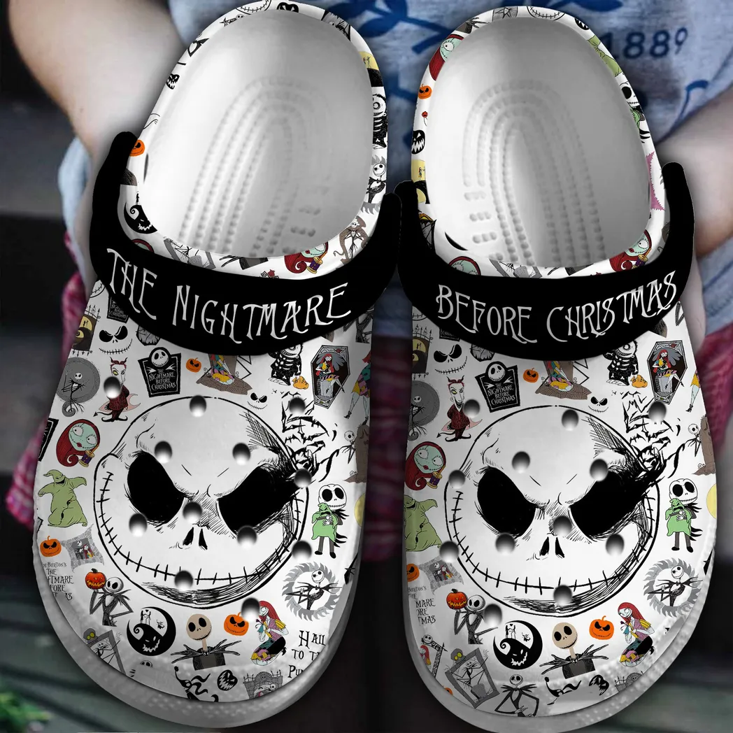 The Nightmare Before Christmas Movie Crocs Clogs