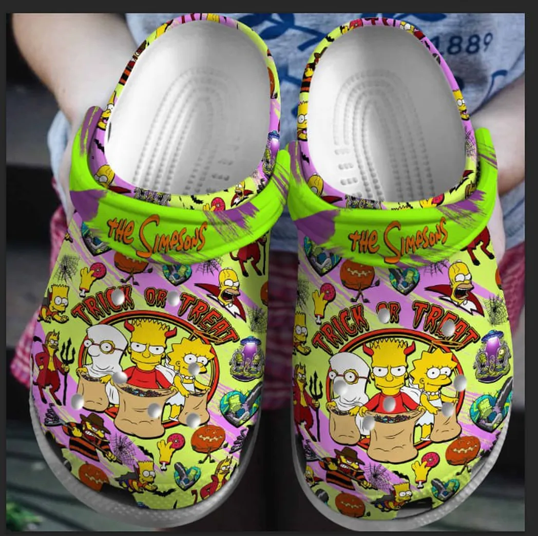 The Simpsons Movie Crocs Clogs