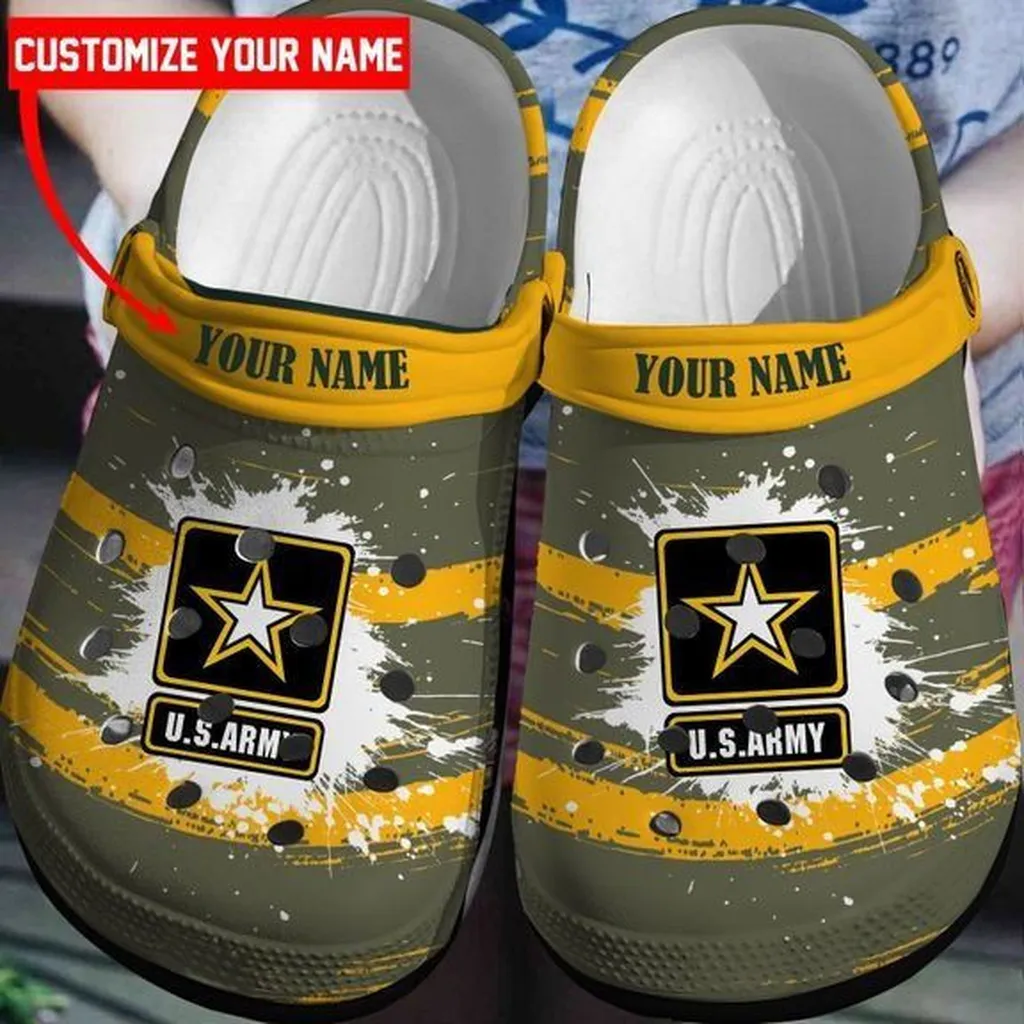 The Us Army Crocs - Veterans Clogs