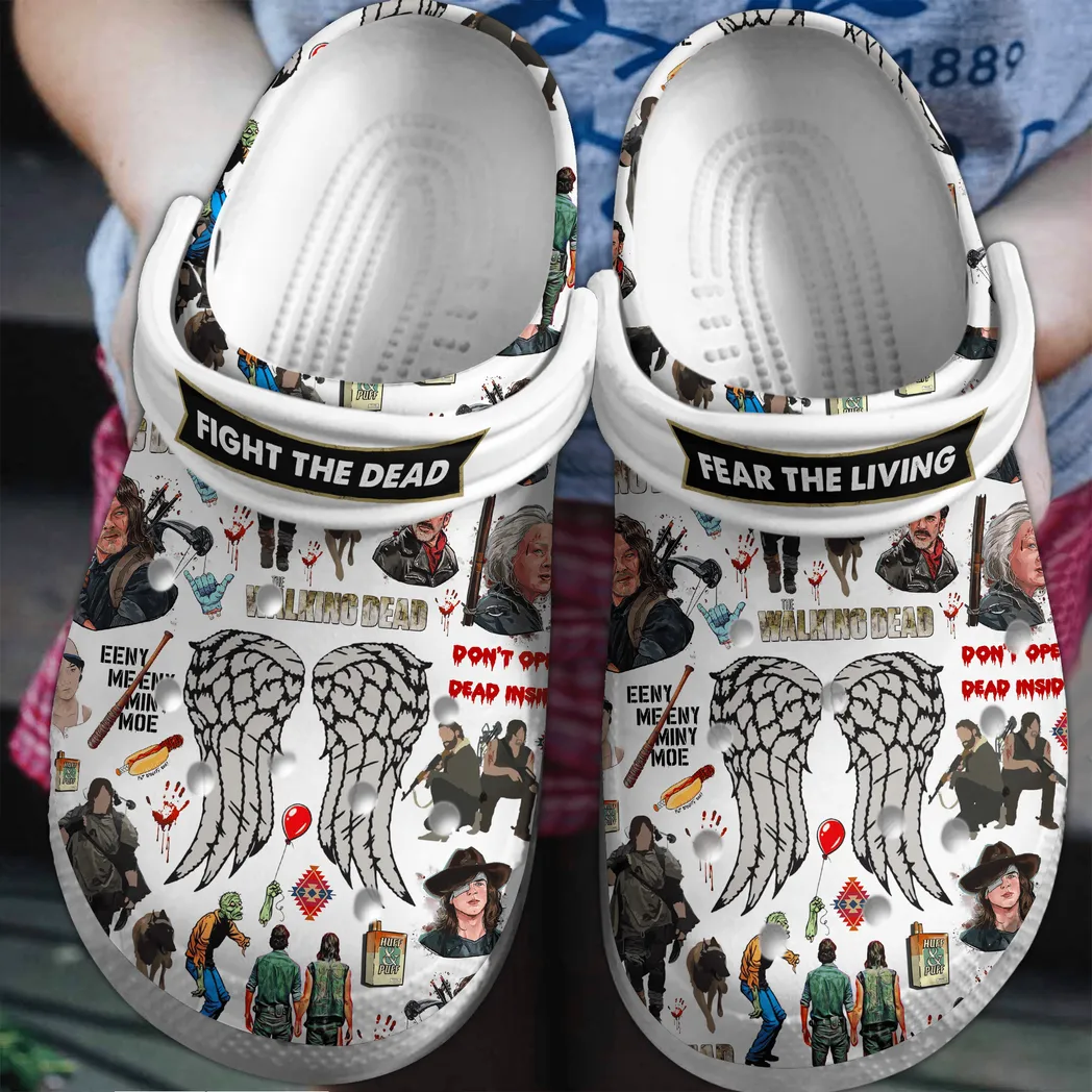 The Walking Dead Movie Crocs Clogs