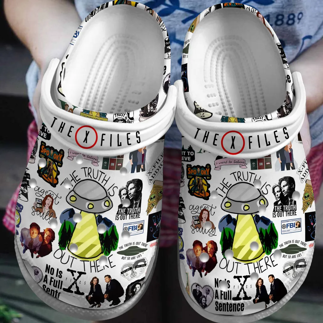 The X-Files TV Series Crocs Clogs