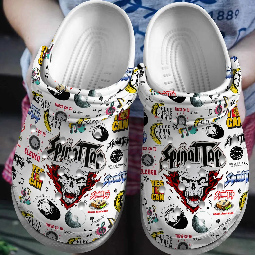 This Is Spinal Tap Music Crocs Clogs