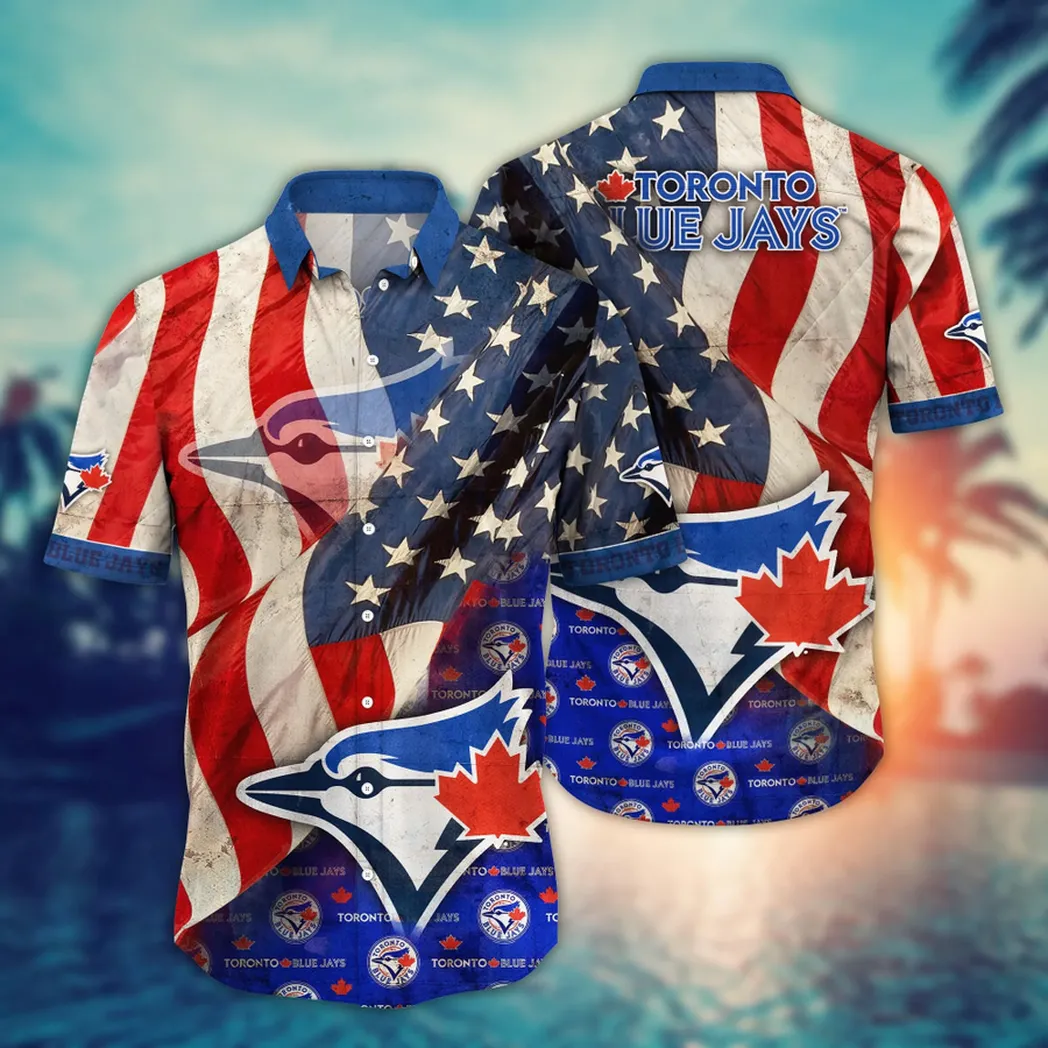 Toronto Blue Jays MLB Flower Aloha Hawaiian Shirt, Summer Football Shirts VPHWA2451152793