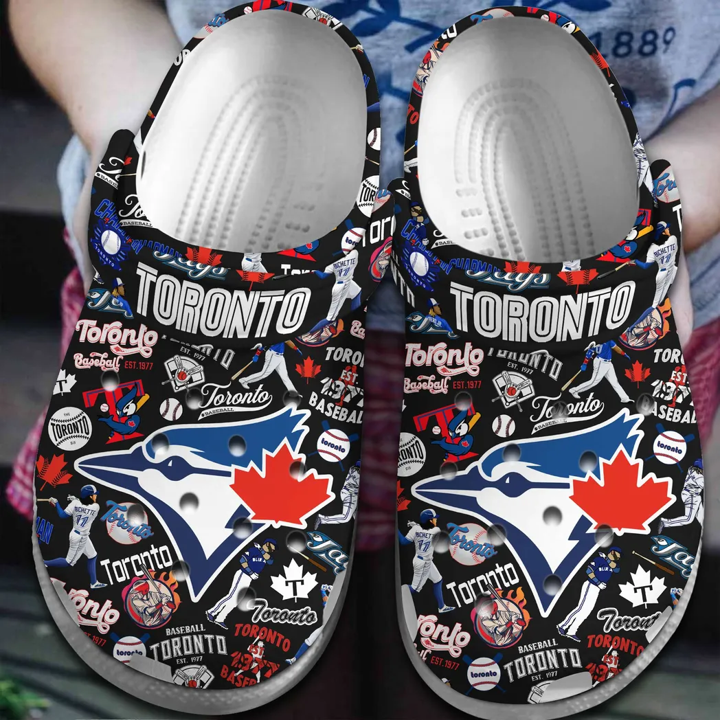 Toronto Blue Jays MLB Sport Crocs Clogs